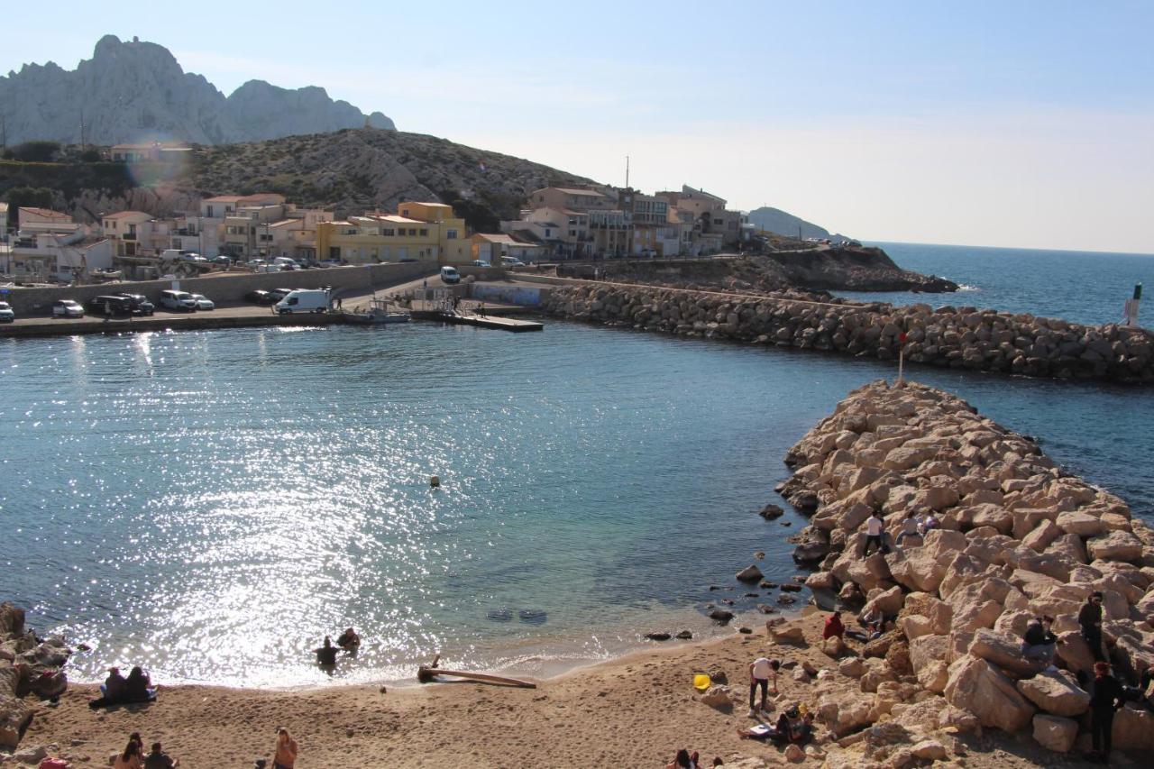 Charmant Cabanon Aux Goudes A Marseille Avec Vue Mer 외부 사진