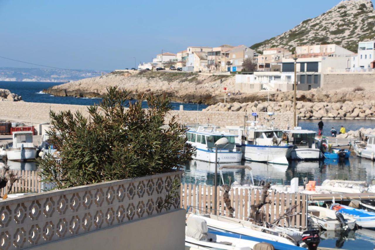 Charmant Cabanon Aux Goudes A Marseille Avec Vue Mer 외부 사진